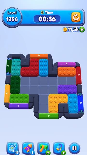 Color Block Jam 1356 Уровень