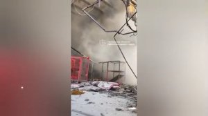 ‼️🇺🇦🔥 Очередной терминал «Новой почты» сожжен ударом в Запорожье