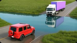 Автомобили против глубокой воды #14 в BeamNG Drive!