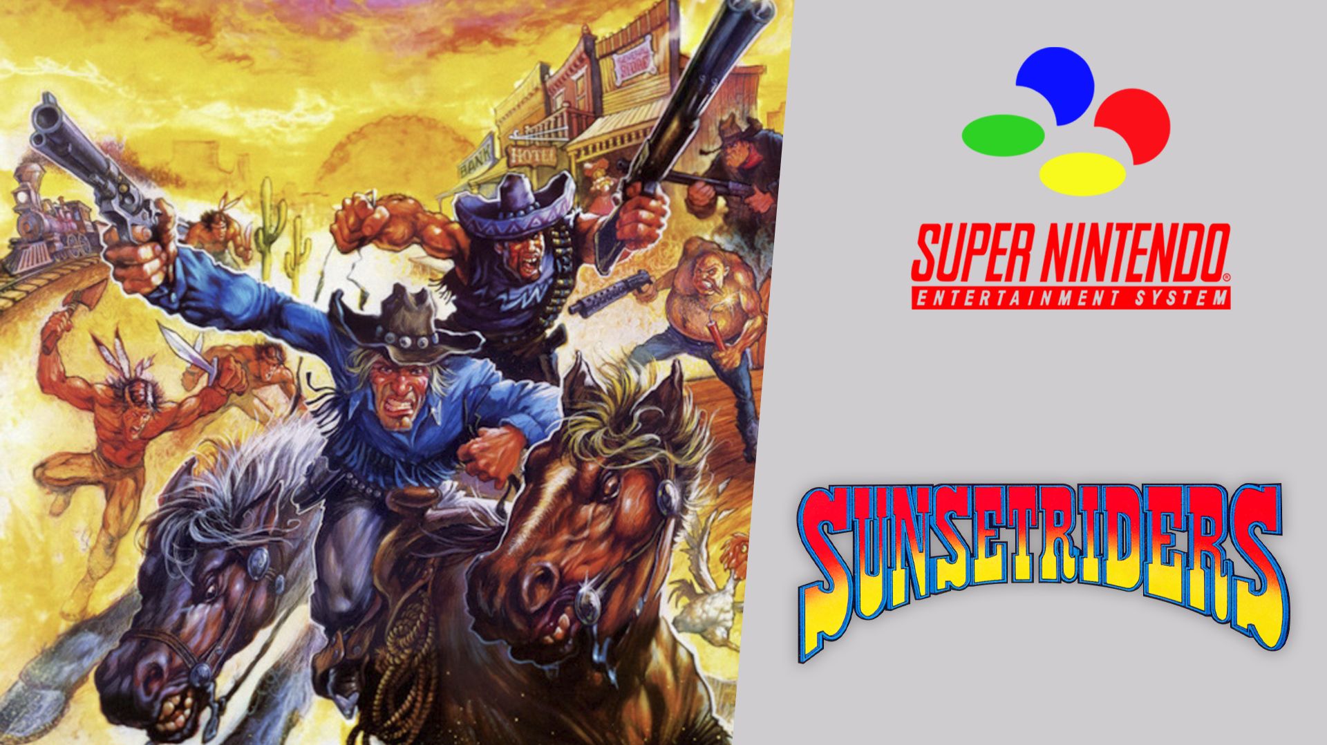Sunset Riders (SNES) смотреть онлайн