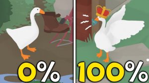 Я прошел Untitled Goose Game на 100%