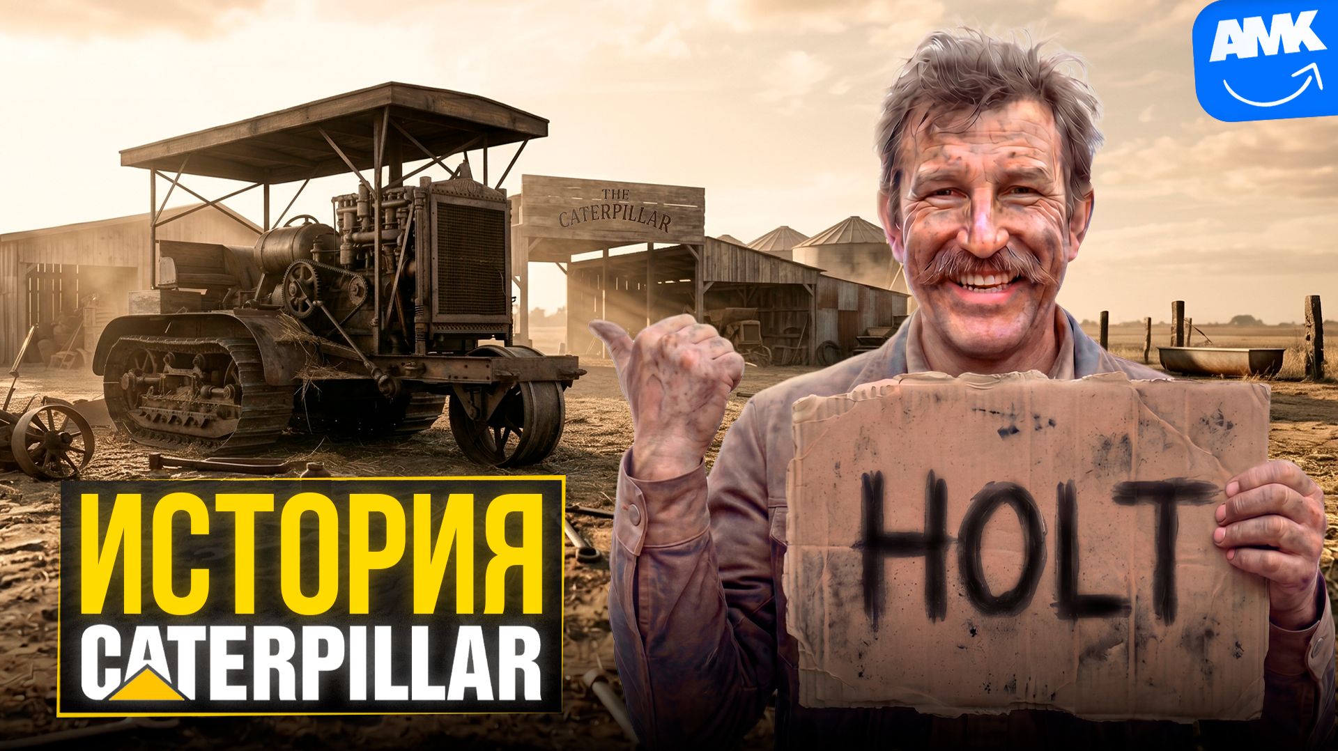 История Caterpillar: Бенджамин Холт - человек, поставивший мир на гусеницы