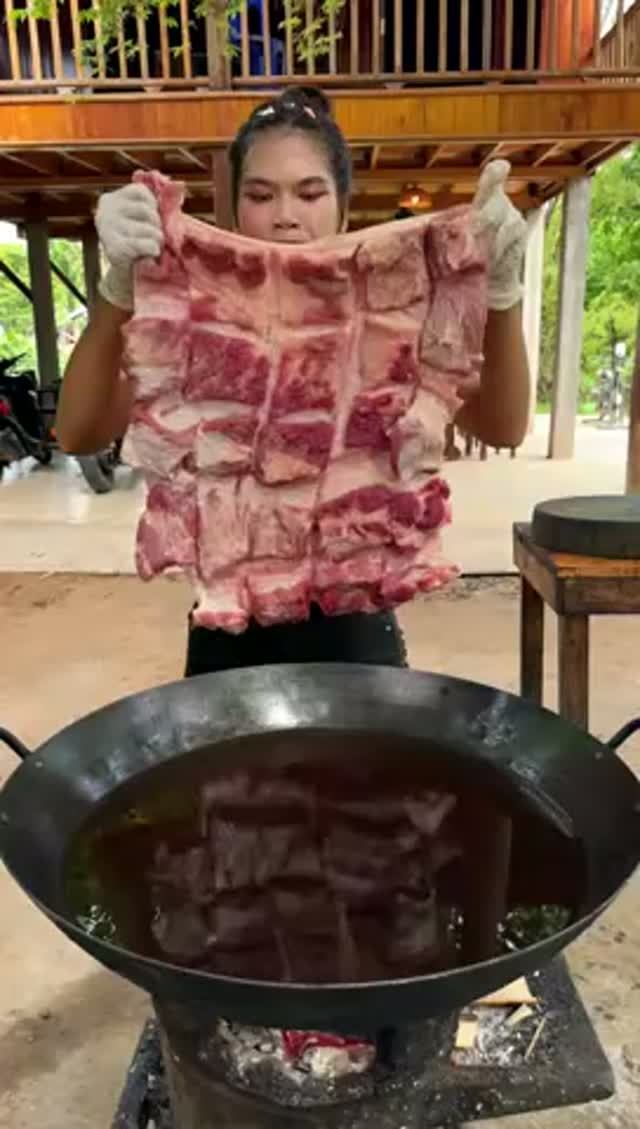 Рецепт приготовления аппетитного мяса во фритюре.