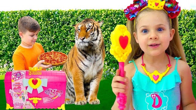 Тигр у нас во дворе🐅Мультик для детей😍🌈 смотреть онлайн