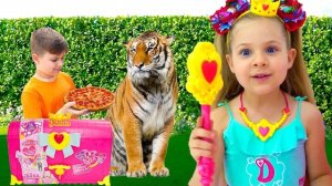 Тигр у нас во дворе🐅Мультик для детей😍🌈