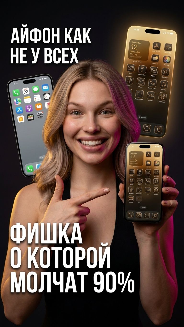 Кастомизация IOS без приложений: меняем иконки прямо в системе