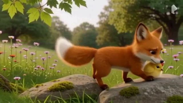 🦊🌲 ЛИСИЧКА АЛИСКА УСТРОИЛА ВЕСЁЛУЮ ПОГОНЮ В ЛЕСУ!