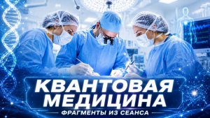 КВАНТОВАЯ МЕДИЦИНА. ФРАГМЕНТЫ ИЗ СЕАНСА