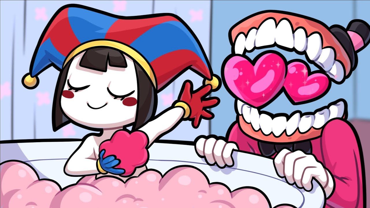 КЕЙН 😍ВЛЮБИЛСЯ В ПОМНИ в Повседневной Жизни!!! Цифровой 🎪Цирк смотреть онлайн