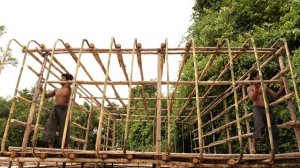 Строительство самой красивой виллы с отделкой подземной частной гостиной