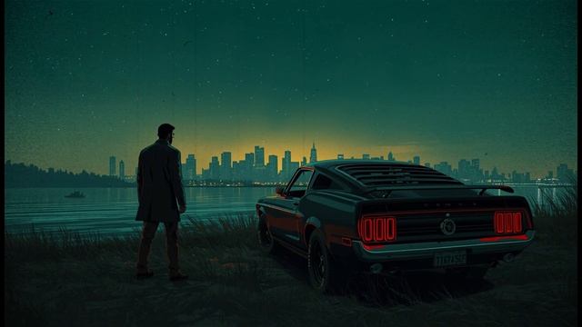 Watching the City Sleep form the Shadows 🕵️♂️ Dark Synthwave for Focus смотреть онлайн