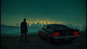Watching the City Sleep form the Shadows 🕵️♂️ Dark Synthwave for Focus