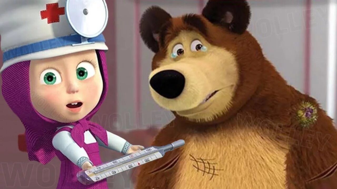Маша И Медведь! Новые Приключения Доктора Маши! Мини Игры! смотреть онлайн