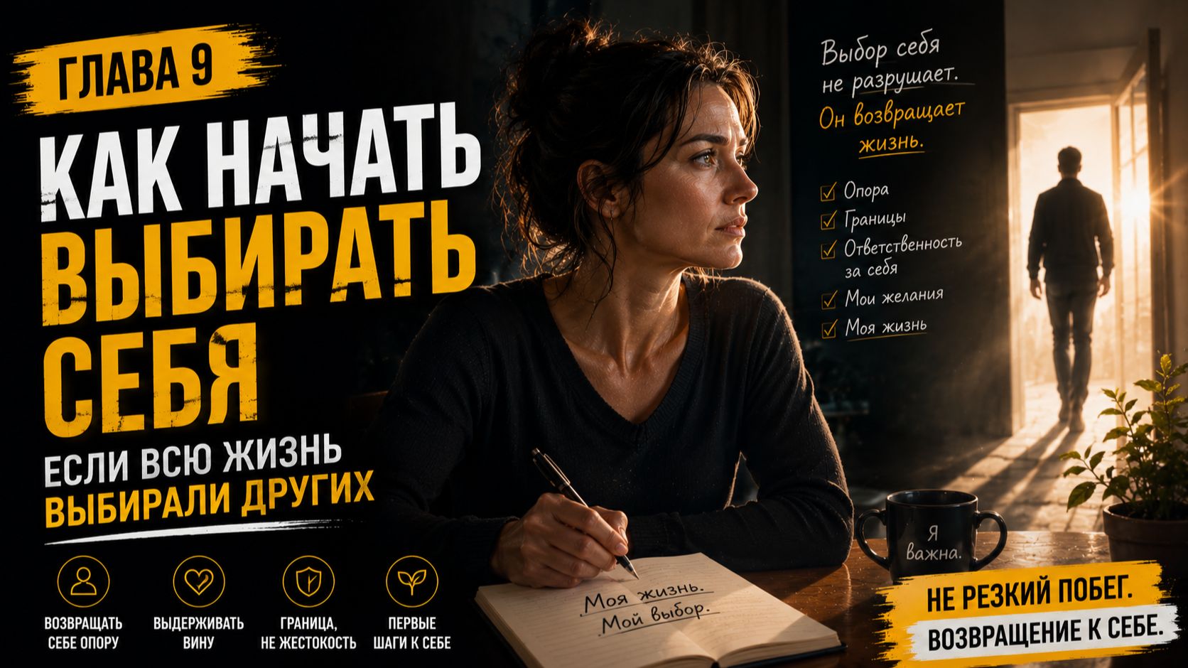 Глава 9. Как начать выбирать себя. Если всю жизнь выбирали других.