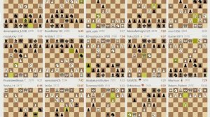 Трансляций шахмат на сайте Lichess – запись №1 - 151of230