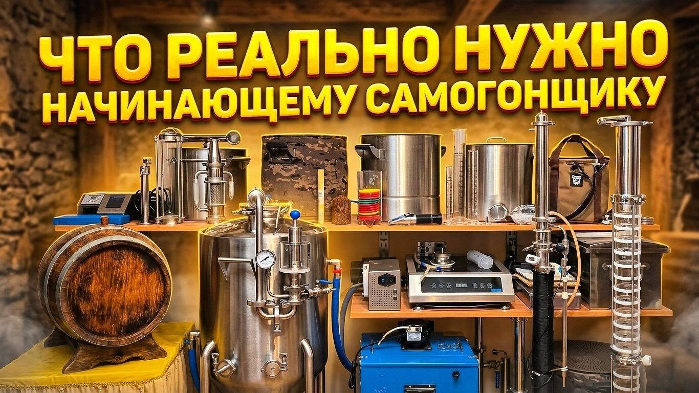 Главный ЧЕК-ЛИСТ винокура | Реально НУЖНЫЕ ДЕВАЙСЫ самогонщика | Секреты Бывалого сэ́моГонщика смотреть онлайн