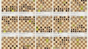 Трансляций шахмат на сайте Lichess – запись №1 - 152of230