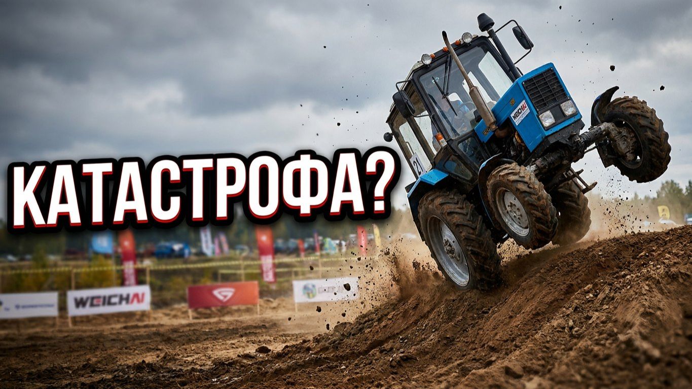 ТРАКТОР-ДЕРБИ : Самые опасные моменты  | Extreme Tractor Derby