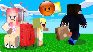 😡МЫ ПОССОРИЛИСЬ НАВСЕГДА в МАЙНКРАФТ! ЛЕСКА