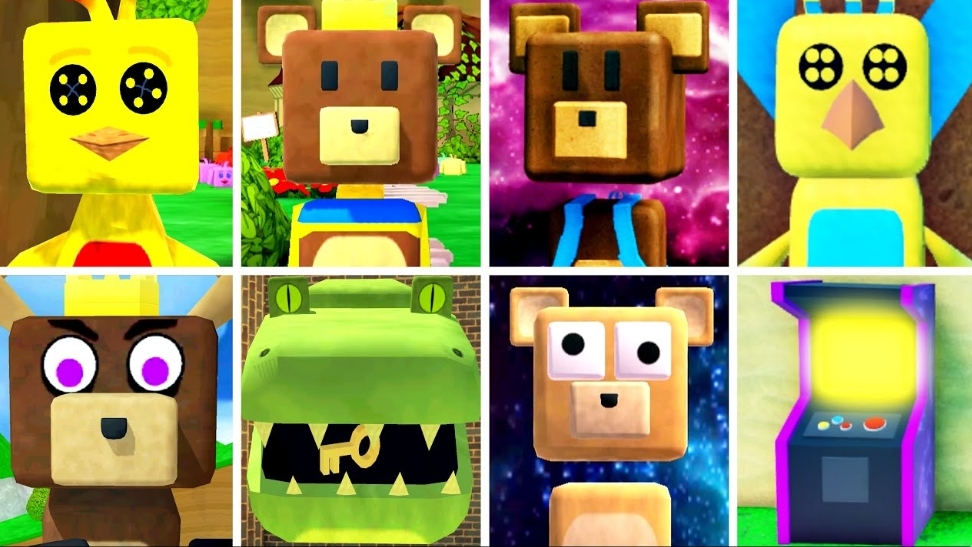 Новая версия Roblox ARCADE против Super Bear Adventure - прохождение игры смотреть онлайн
