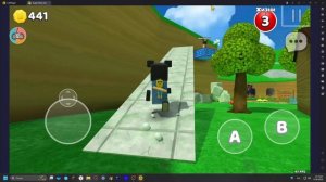 играем с братом в super bear