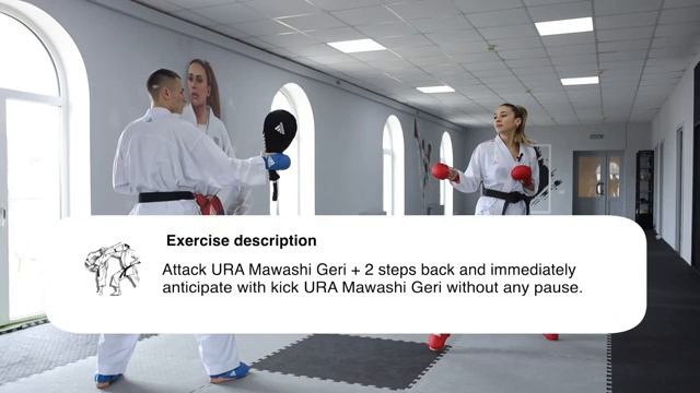 URA MAWASHI GERI Training with Anzhelika Terliuga