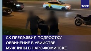 СК предъявил 16-летнему подростку обвинение в убийстве мужчины в Наро-Фоминске