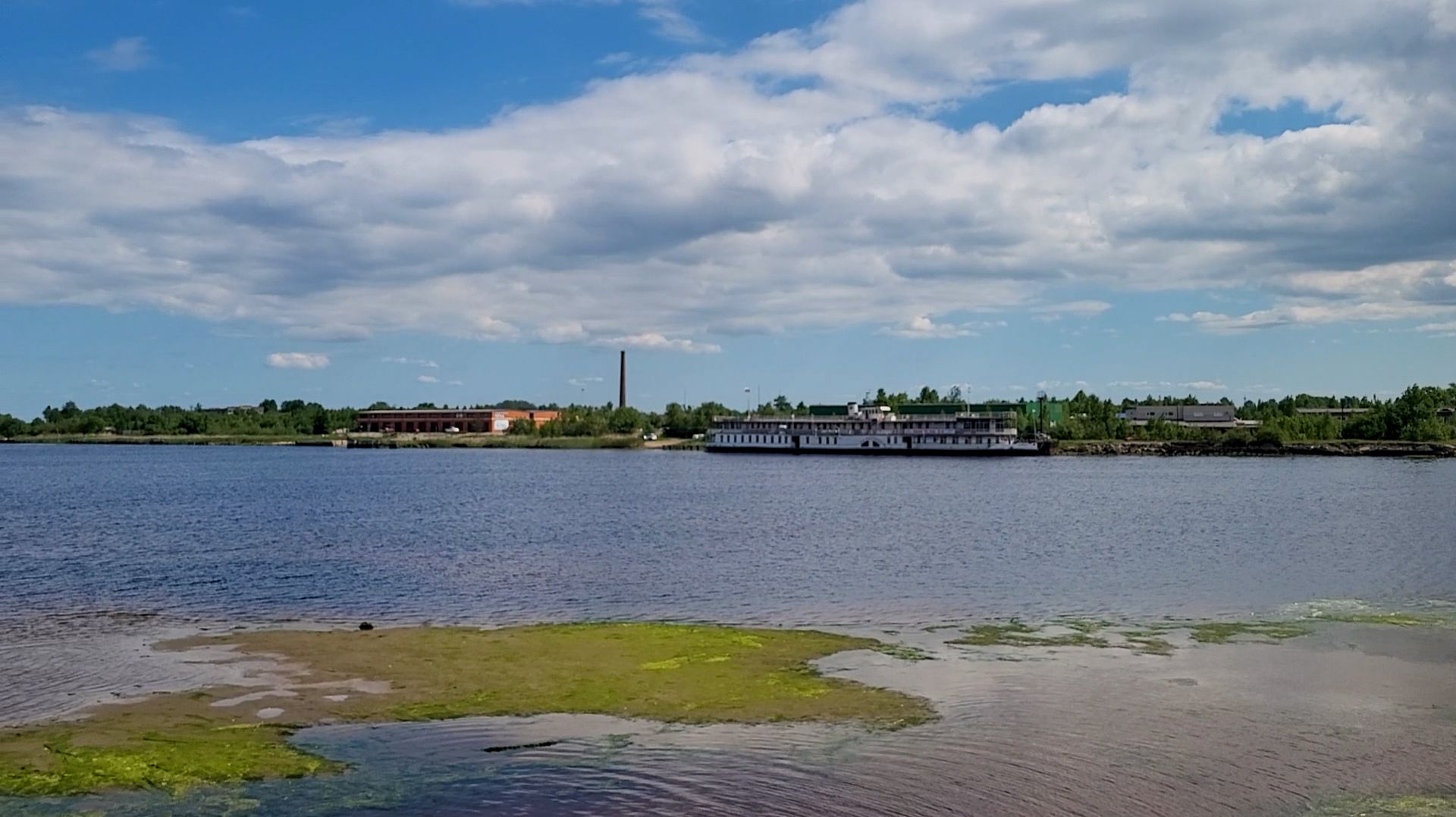 Прогулка под Ягринским мостом. Шум моря. Теплоход Гоголь