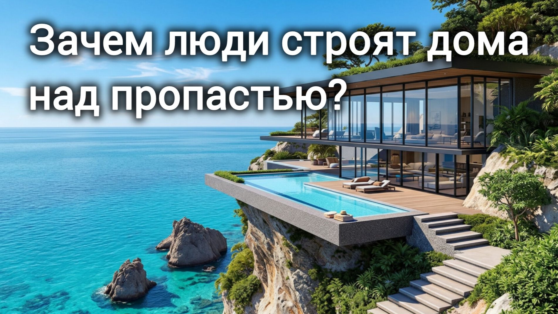 ЗАЧЕМ ЛЮДИ СТРОЯТ ДОМА НАД ПРОПАСТЬЮ?