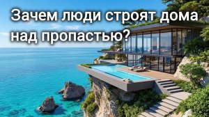 ЗАЧЕМ ЛЮДИ СТРОЯТ ДОМА НАД ПРОПАСТЬЮ?