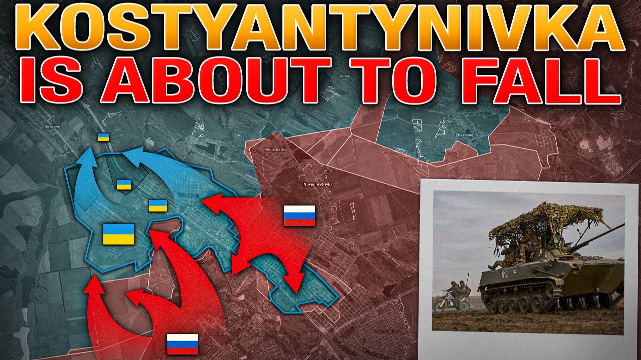 KOSTYANTYNIVKA IS FALLING💥 Russians Raise Dozens of Flags🚩 Ukraine Strikes Deep🎯 MS 2026.06.12 смотреть онлайн