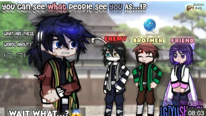 𝙆𝙉𝙔, 👀You Can See What People See You As...!?👀, Gl2 X Demon Slayer, Giyu Angst (?)