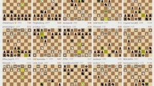 Трансляций шахмат на сайте Lichess – запись №1 - 157of230