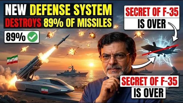 Iran's New Defense System Destroys 89% of Missiles — The Secret of F 35 Is Over DR MARANDI смотреть онлайн