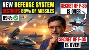 Iran's New Defense System Destroys 89% of Missiles — The Secret of F 35 Is Over   DR MARANDI