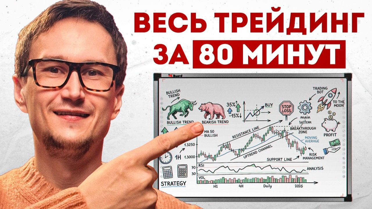 Весь трейдинг на НОВОМ РЫНКЕ за 82 минут 📚 смотреть онлайн