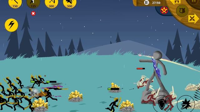 Stick War Legacy миссия 140  insane без баффов без скинов