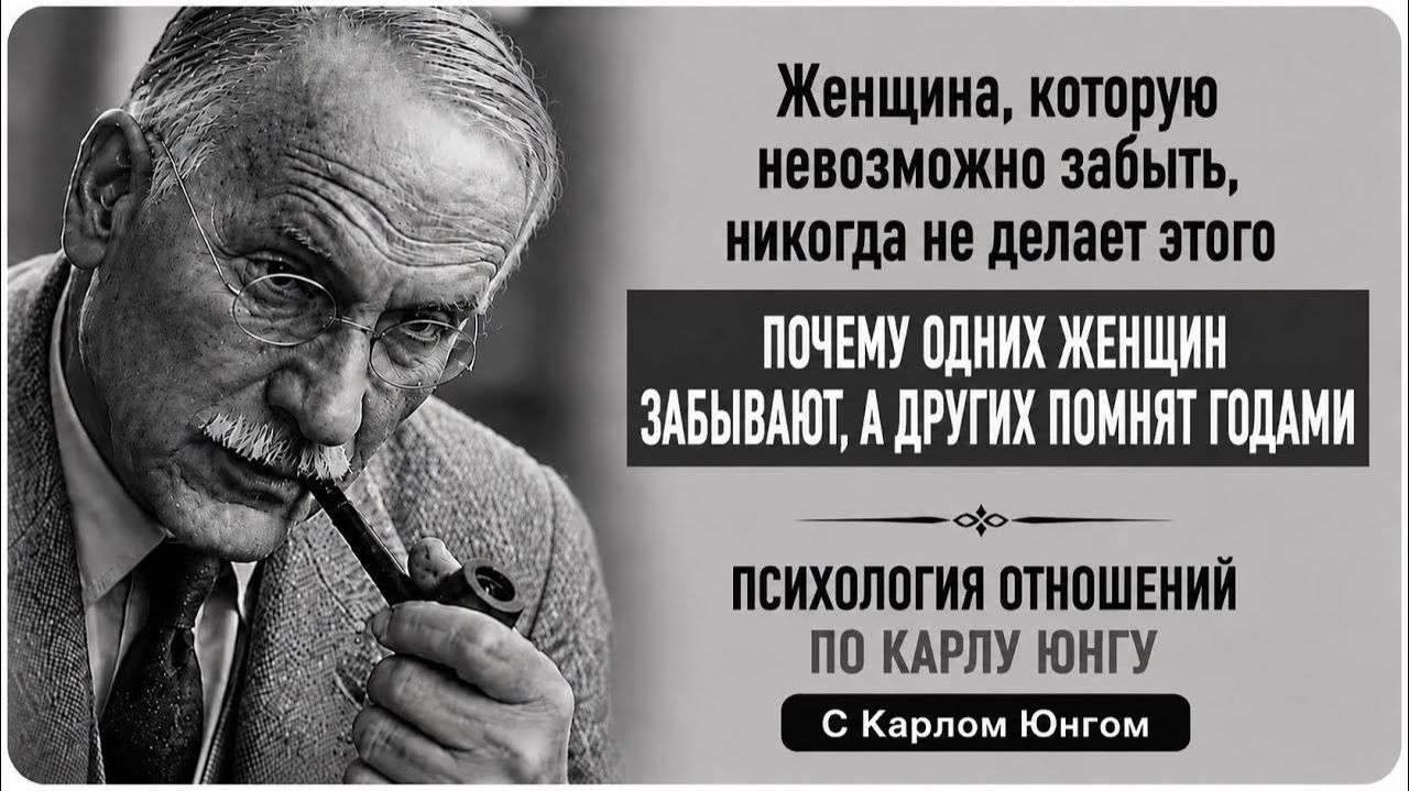 Женщина, которую невозможно забыть, никогда не делает этого ｜ Карл Юнг