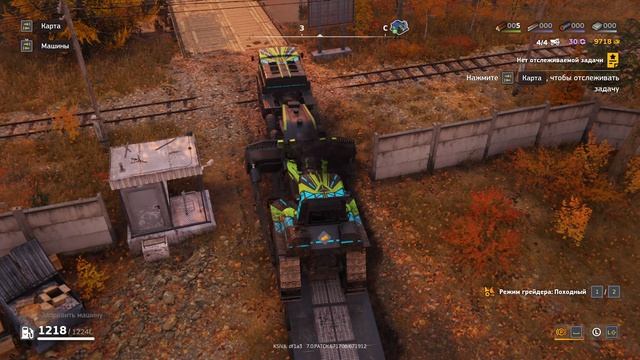 RoadCraft прохождение 3-25 (Осенний спад) Зачистка. Разгружаю баржу.