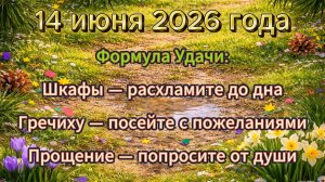Народные приметы на 14 июня 2026 года