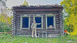 Старенький дом готовится к преображению. Разбор рухнувших завалов. Поездка по местам предков