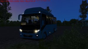Автобусный симулятор OMSI 2. Новоозёрск. Вечерний рейс по 3 маршруту.