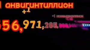 Цифры 0 до 1 квинвигинтиллион