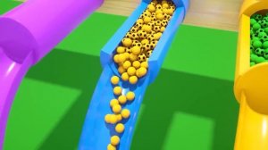 Пойте песенки про Baby Shark — Пять гигантских колес и прыгающие машинки из трубы