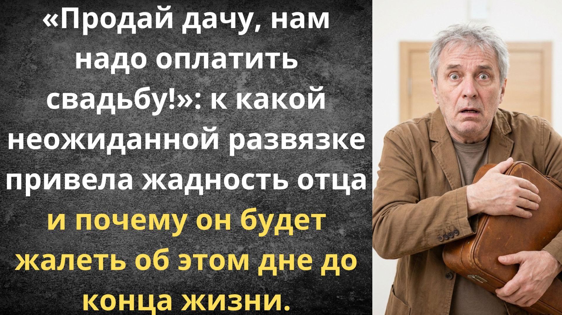 Отец потребовал продать мою дачу | Истории из жизни смотреть онлайн