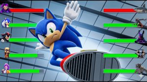 SONIC.Exe 3 ФИЛЬМ «ТЕНЬ КПДХ» и Аниаматроника vs POPPY PLAYTIME Глава 5 с ПОЛОСКАМИ ЗДОРОВЬЯ!