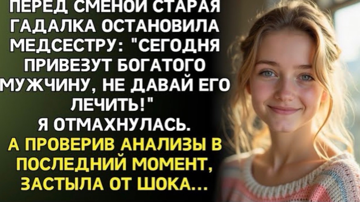 Гадалка схватила меня: Остановишь скальпель спасёшь жизнь.Я рассмеялась.Но той ночью в операционной смотреть онлайн