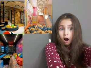 я перестроила свою комнату в игровую комнату