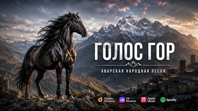 КАВКАЗСКАЯ НАРОДНАЯ ПЕСНЯ — ГОЛОС ГОР 🐎
