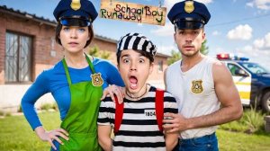 СБЕЖАЛ ИЗ ТЮРЬМЫ ОТ ЗЛЫХ РОДИТЕЛЕЙ!😱 МОД ТЮРЯГА В SCHOOLBOY RUNAWAY!👮♂️